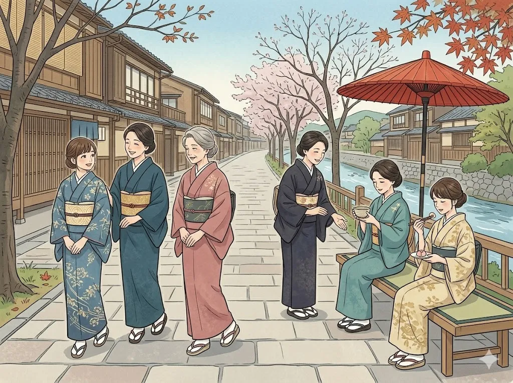 あかしろき函館教室の野外授業のイメージ